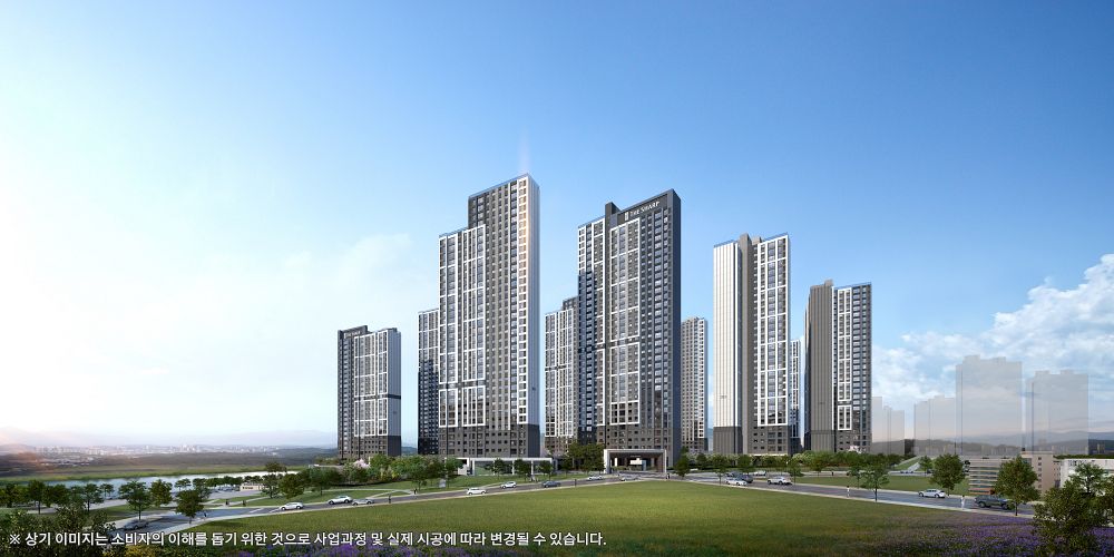 ‘더샵 탕정인피니티시티3차’ 투시도