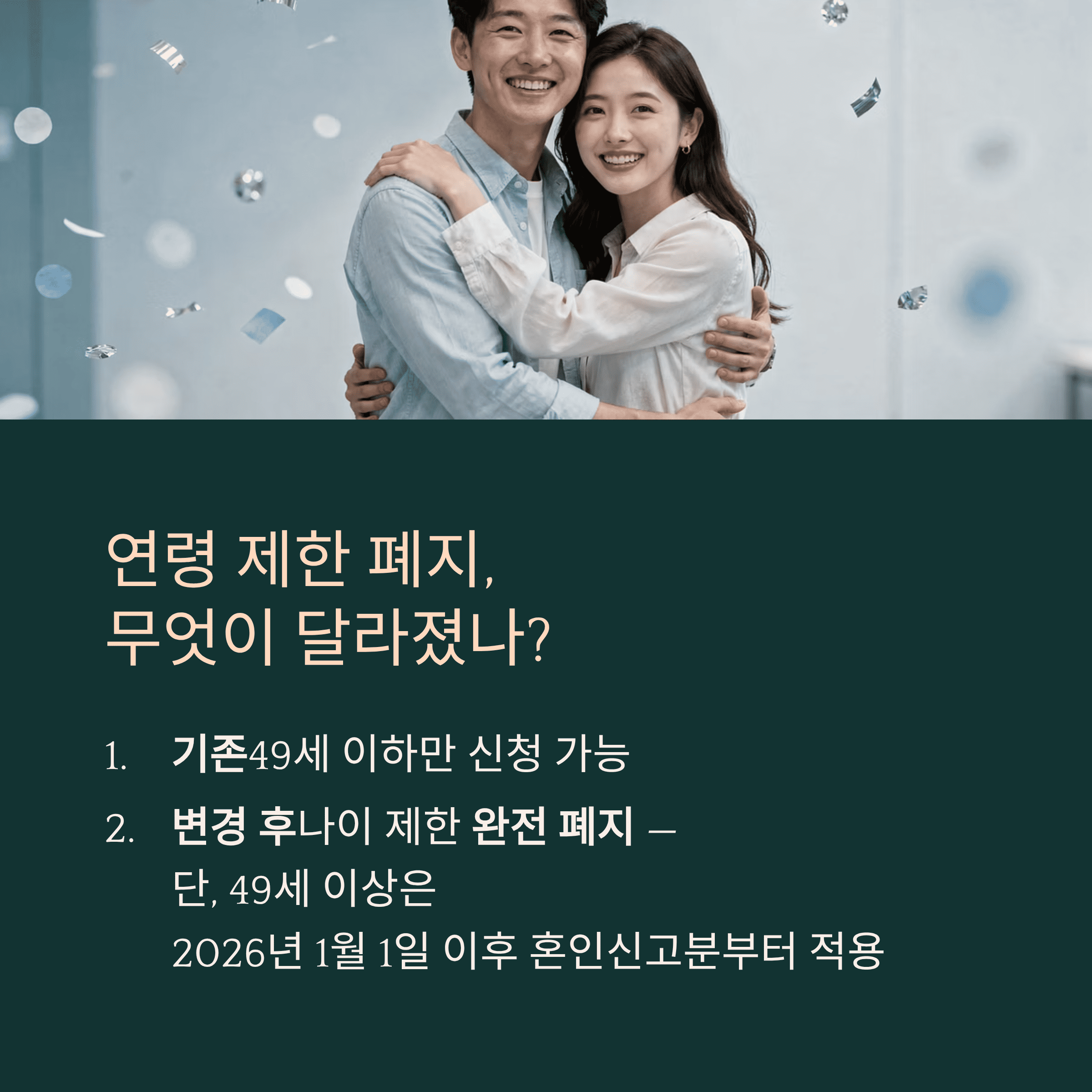 연령 제한 폐지, 무엇이 달라졌나?