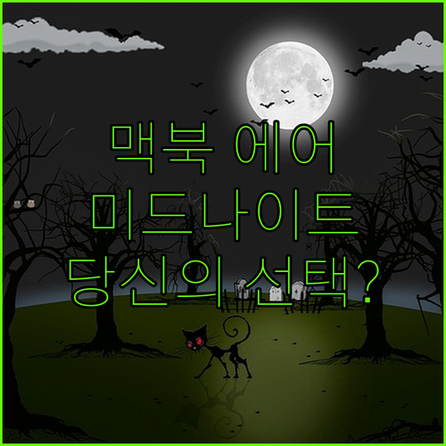 맥북 에어 M2, 미드나이트 vs 스..