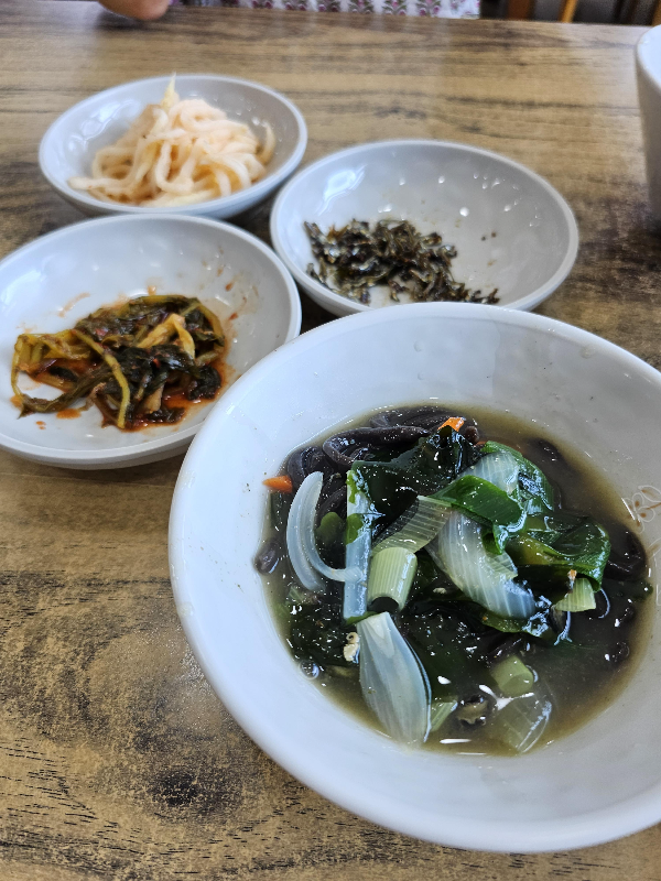 톳 보말 칼국수