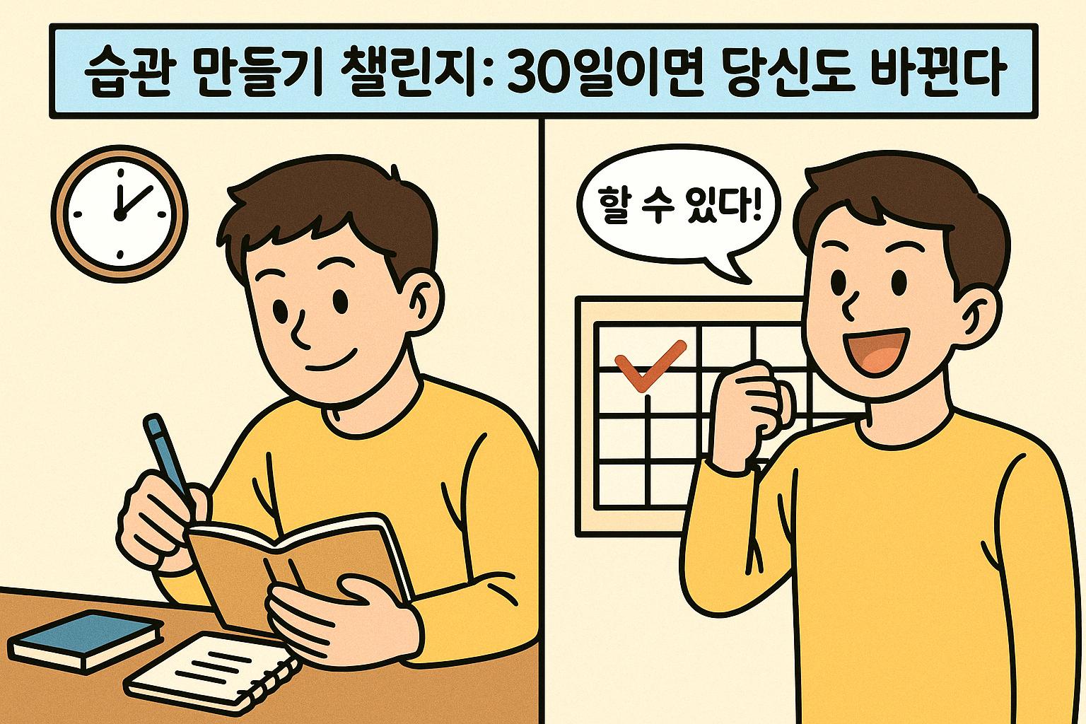 습관 만들기 챌린지
