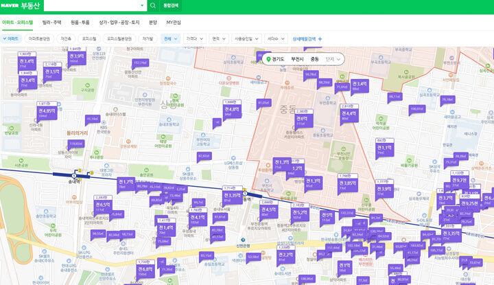 네이버부동산_이용방법