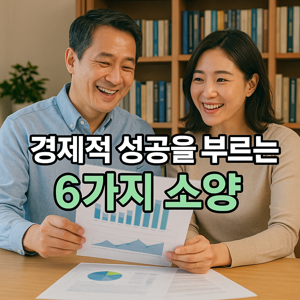 재무 차트를 보며 대화하는 부부