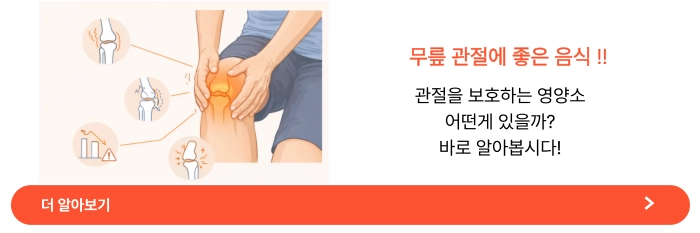 무릎관절에 좋은 음식