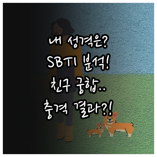 SBTI 테스트로 알아보는 나의 성격..