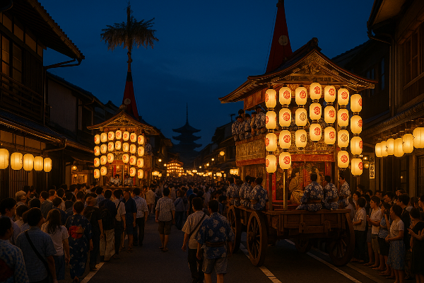 교토 기온 마츠리 관련 사진