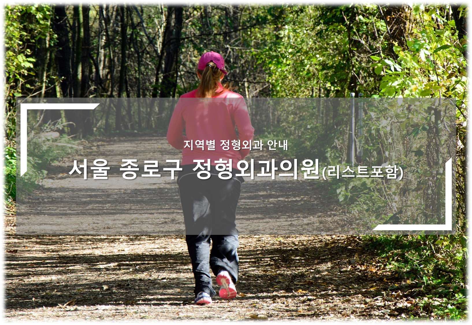 종로구 정형외과 안내