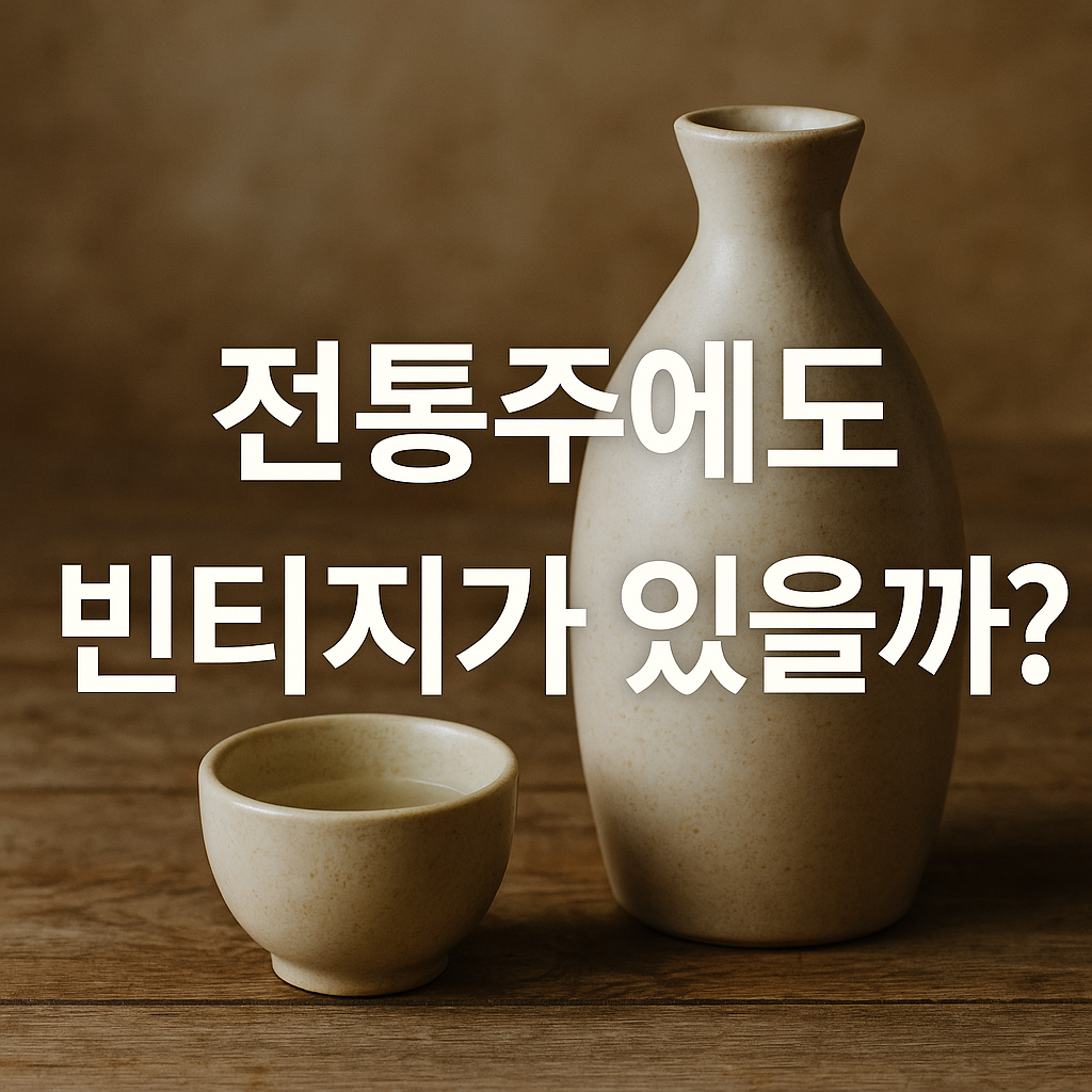 우리술 빈티지 개념