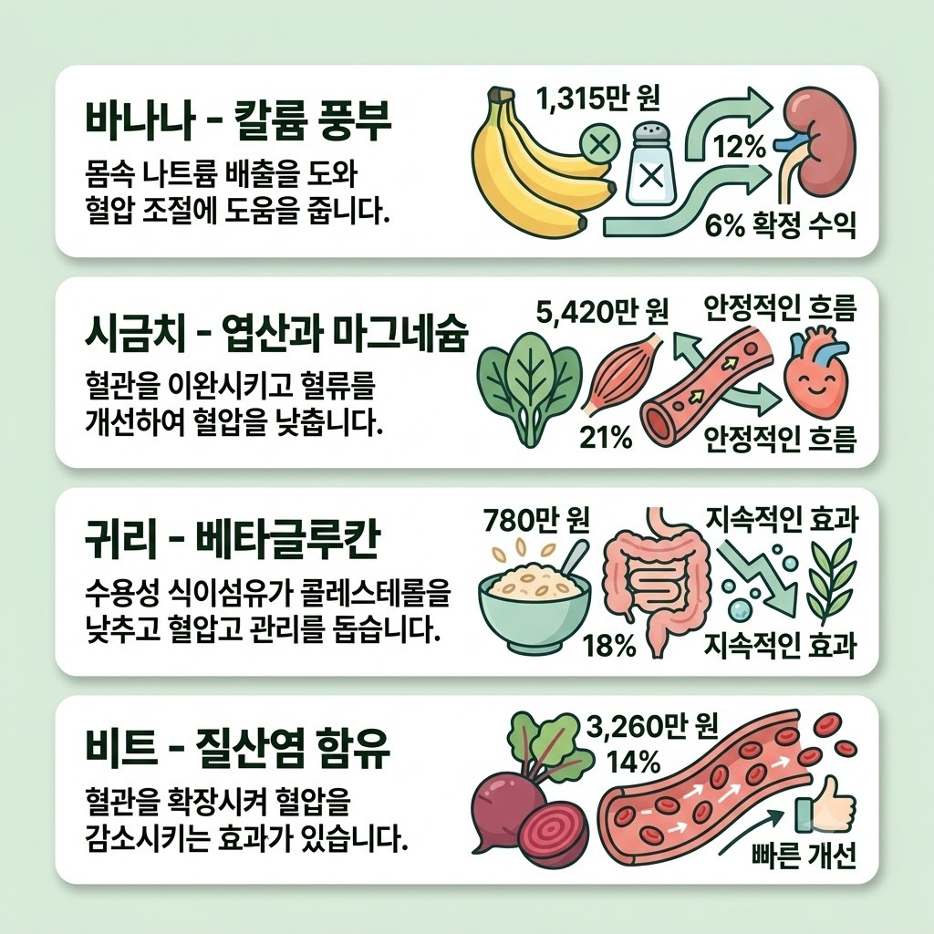 혈압에 좋은 음식