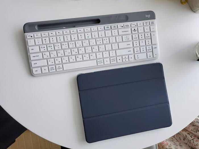 아이패드와로지텍키보드