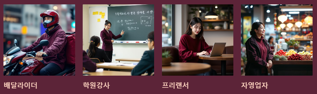 직업별 예상 환급금액