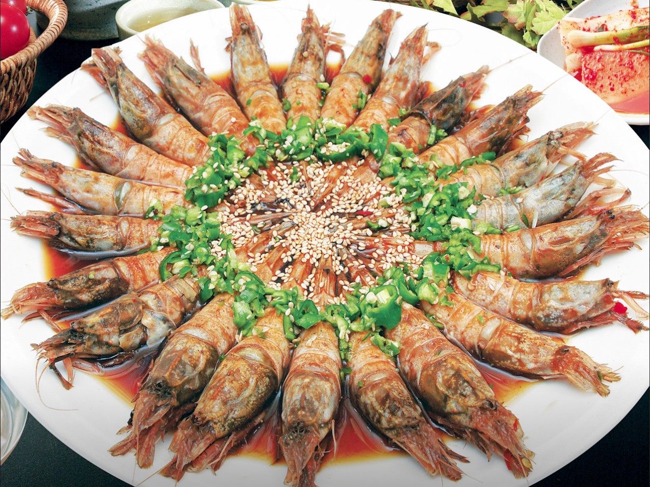 포크랜드 간장새우