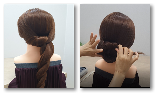 로우 트위스트 번 업스타일 2과정