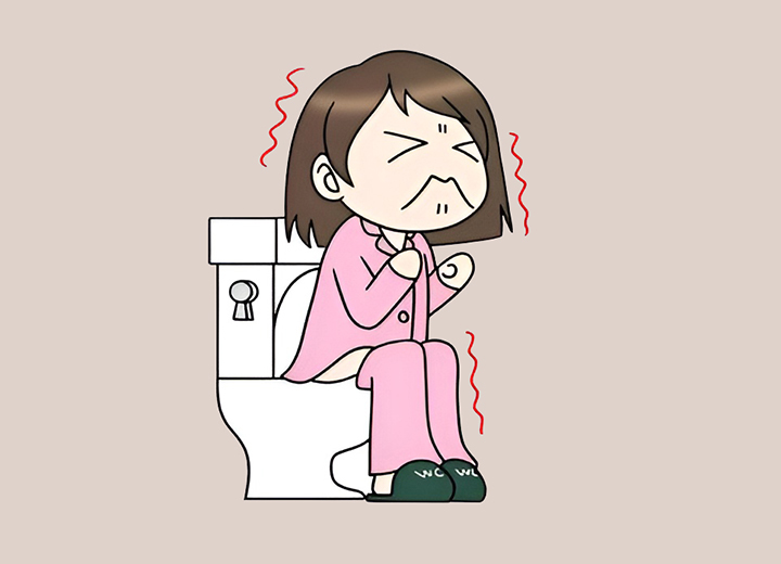 변비가-심한-여성