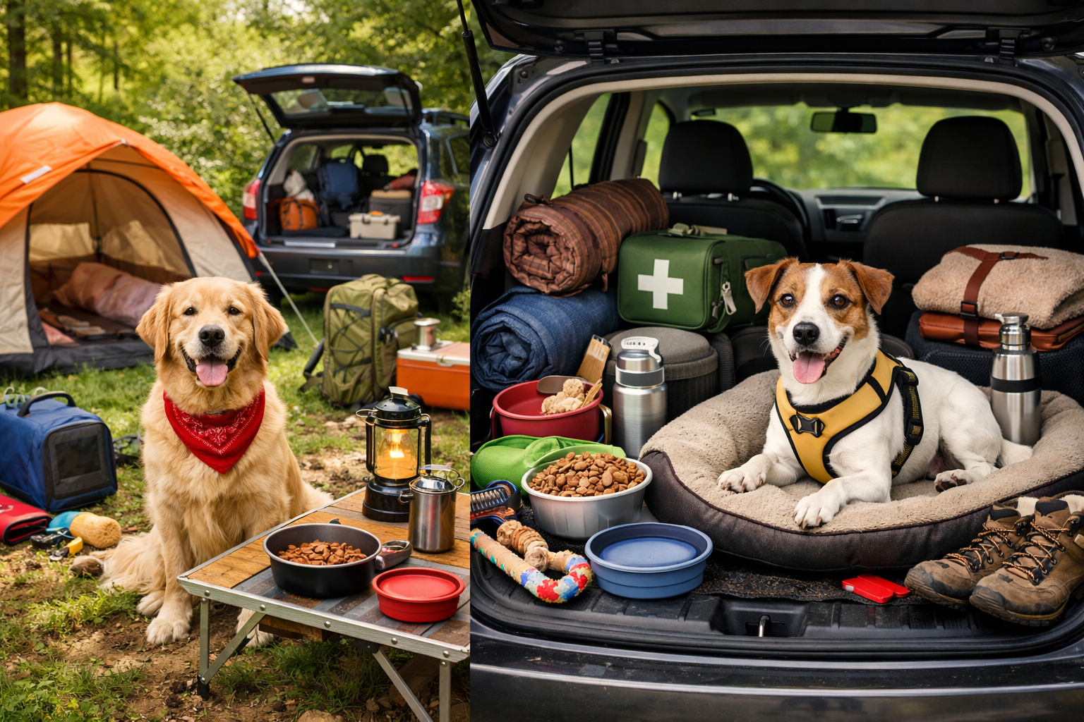 펫 캠핑 준비법