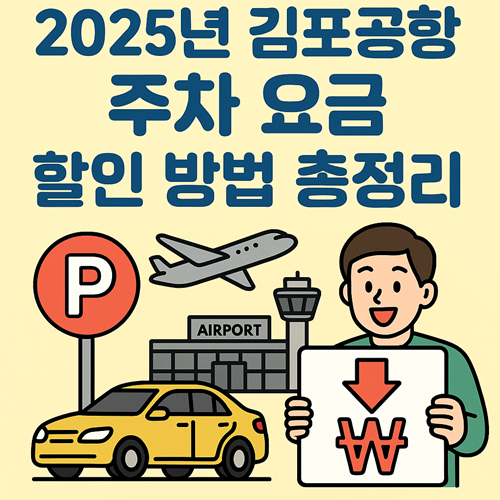 2025년 김포공항 주차 요금 할인 방법 총정리 썸네일