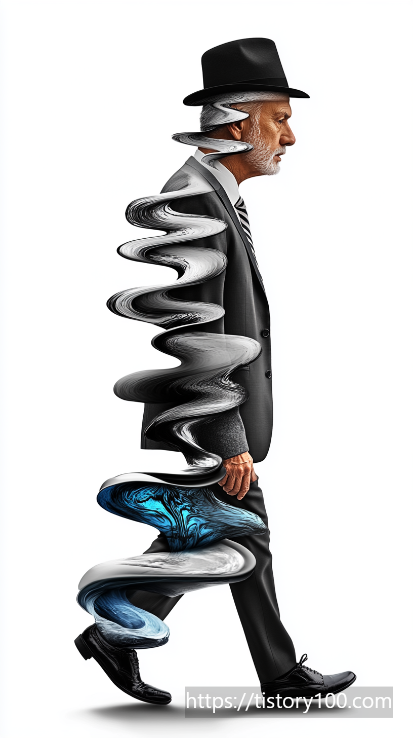 타인의 평가에 신경쓰지 말것이라는 이미지