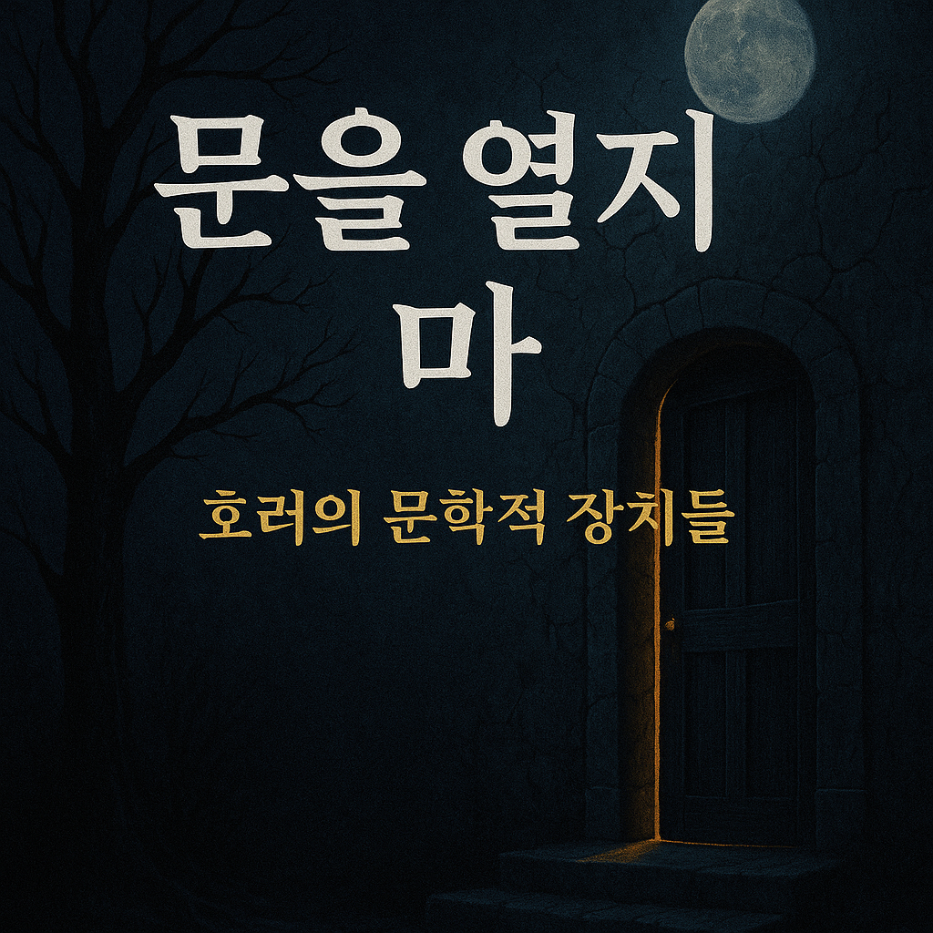 문을 열지 마 &ndash; 호러의 문학적 장치들