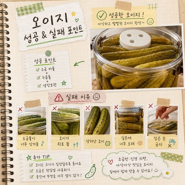 오이지 담그는 방법