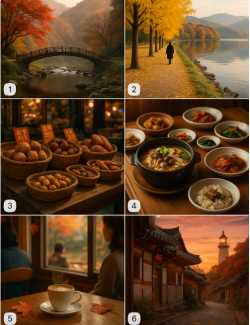 초가을 여행지에 대한 이미지