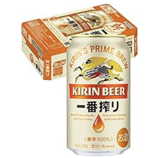 기린 이치방 시보리 생맥주
