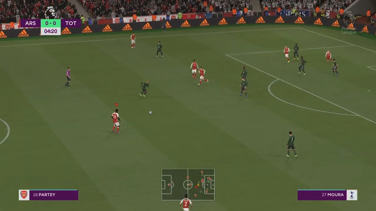 피파21 화면비교1 - 플스5에서 플스5버전