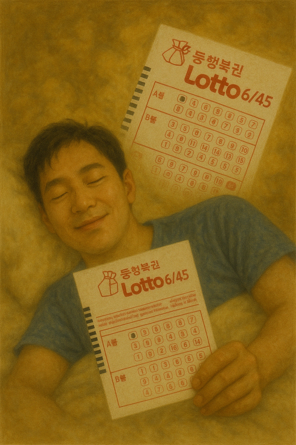 로또 당첨되는 꿈 이미지