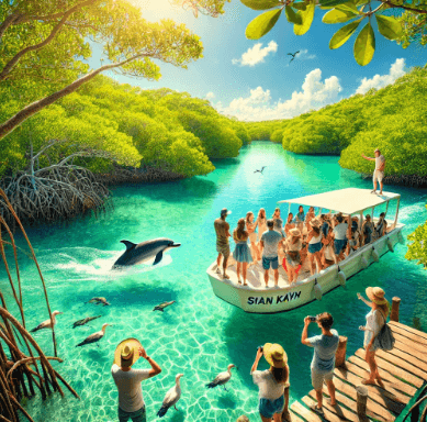 시안카안 보트투어