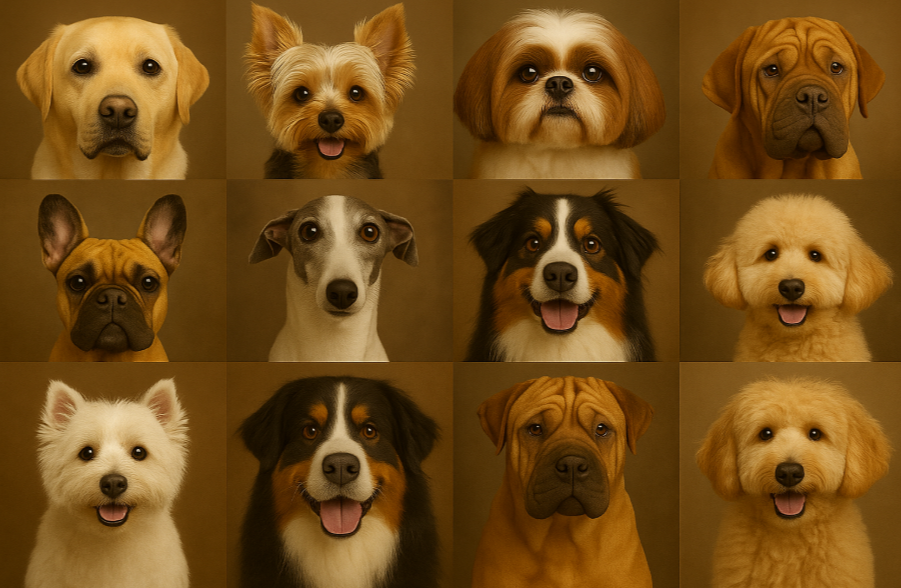 반려견종류사진