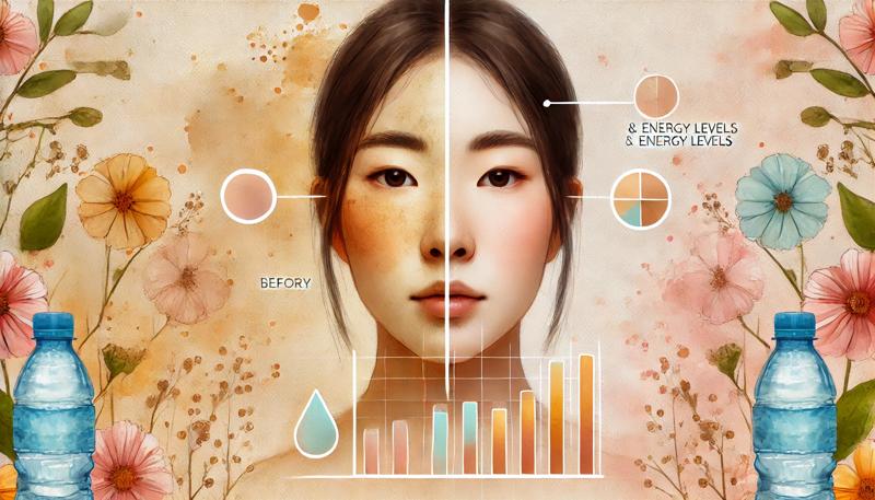 하루 2리터 물 마시기, 피부와 건강에 일어나는 놀라운 변화