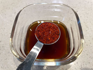 달래장 고춧가루