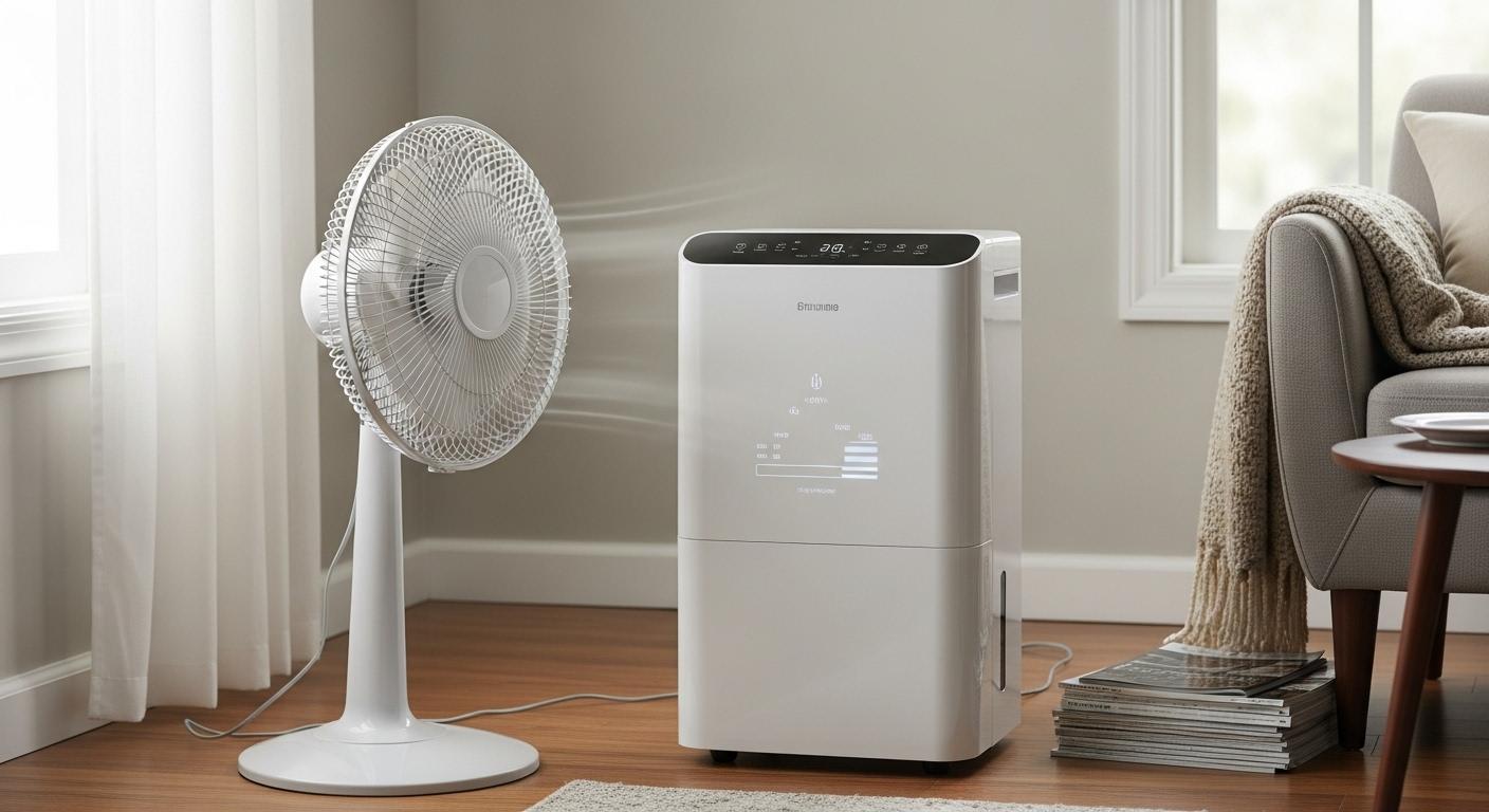 제습기 선풍기 같이사용