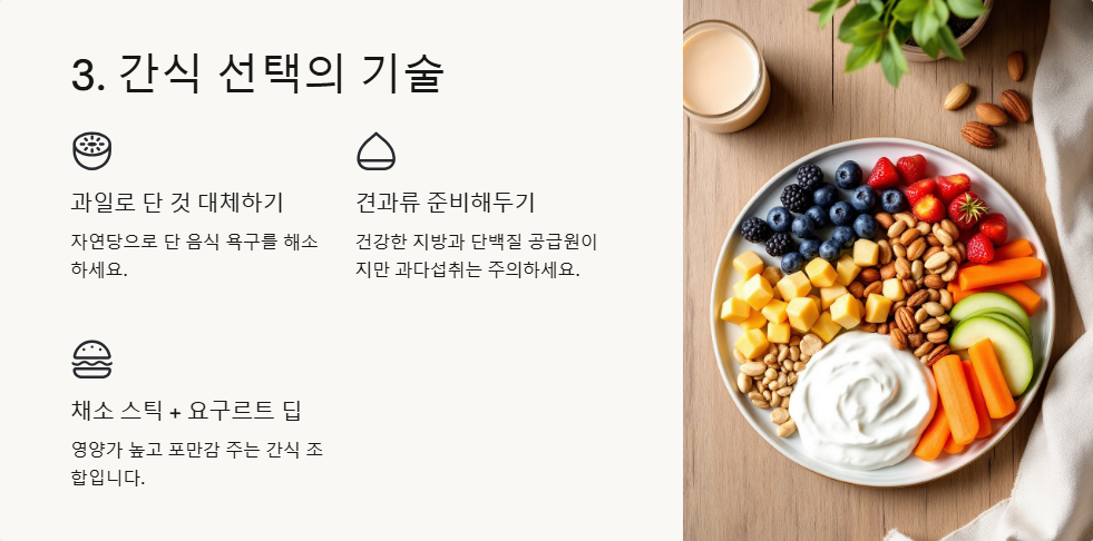 비만을 예방하는 생활 습관