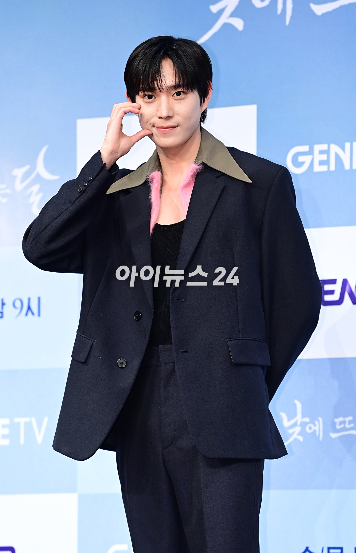 배우 김영대가 1일 오후 서울 구로구 신도림동 더세인트에서 열린 ENA 새 수목드라마 '낮에 뜨는 달' 제작발표회에 참석하고 있다. [사진=정소희 기자]