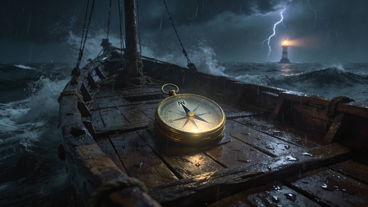 "흔들리는 시대, 중심을 잡은 나침반"
흔들리는 시대, 중심을 잡은 나침반