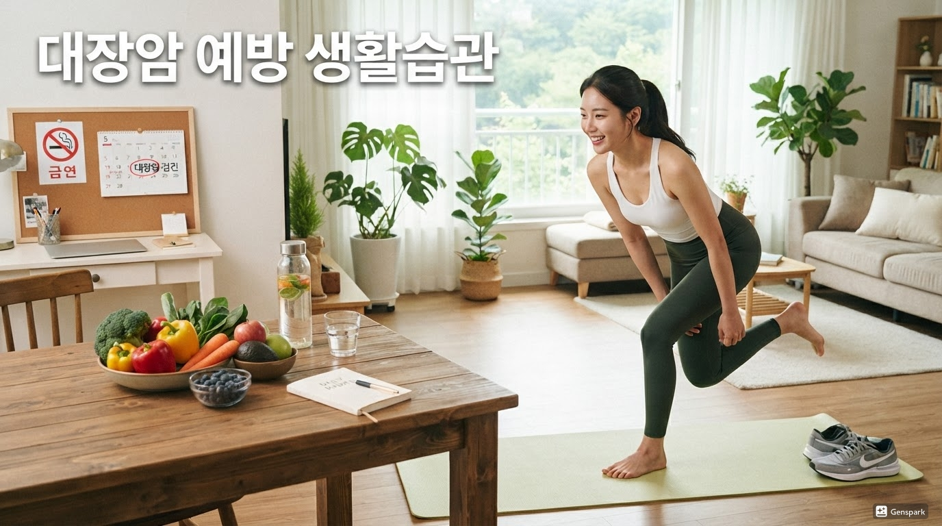 생활 속 대장암 예방법