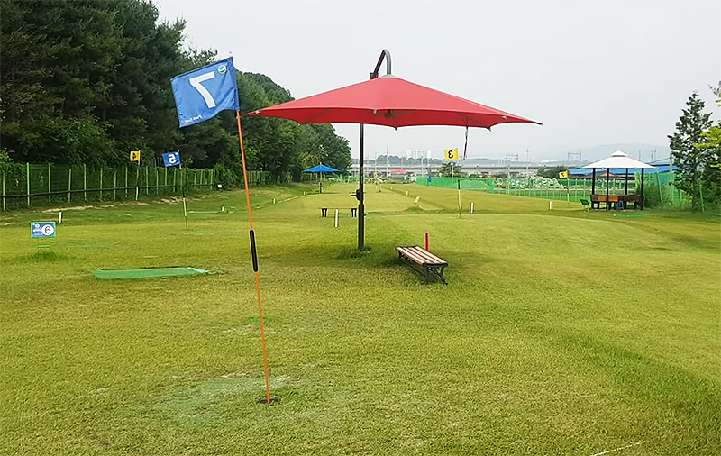 충청남도 홍성군파크골프장 소개