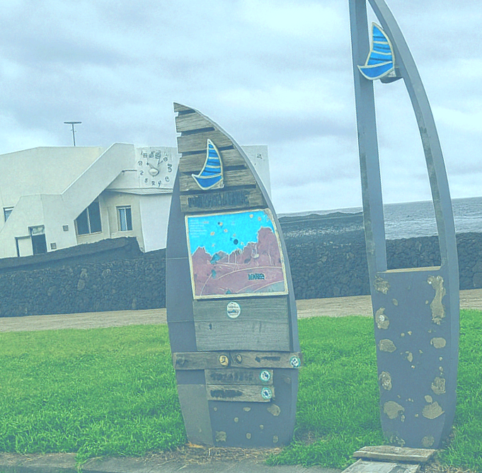 올레20코스 김녕서포구 조형물