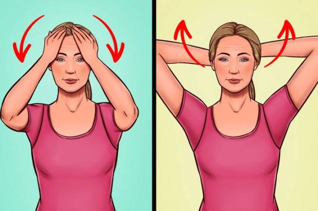 턱살 빼는법 턱살리프팅 운동 이마 스트레칭 다이어트