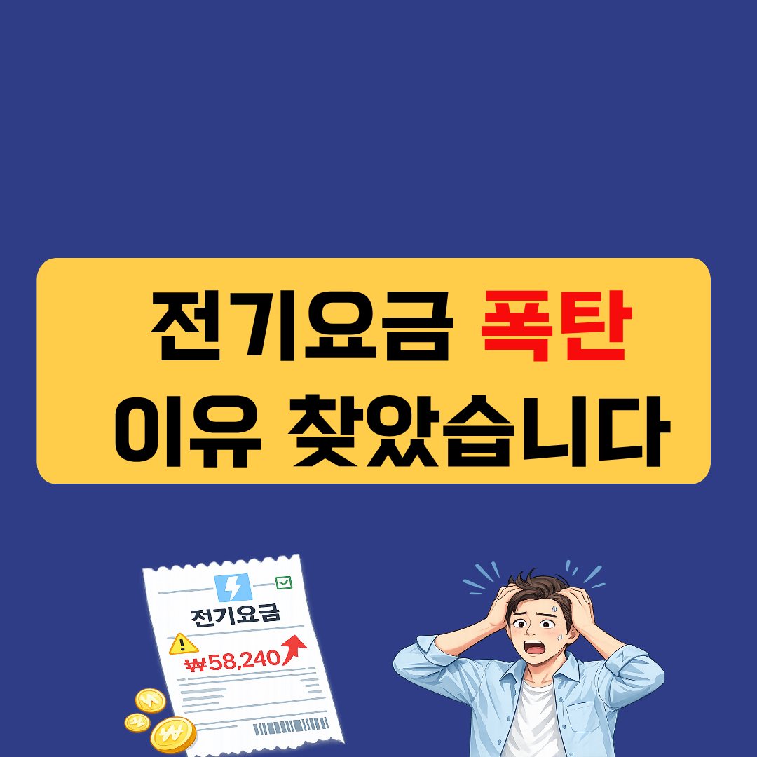전기요금 왜 많이 나왔나 했더니… 고지서 항목 하나씩 뜯어보니 이유 나옵니다
