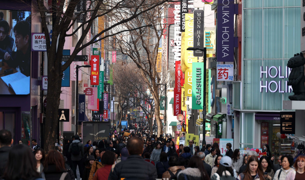 서울 명동 거리