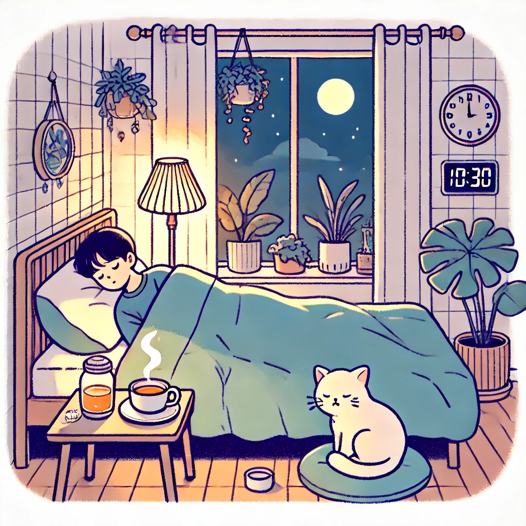 숙면 루틴