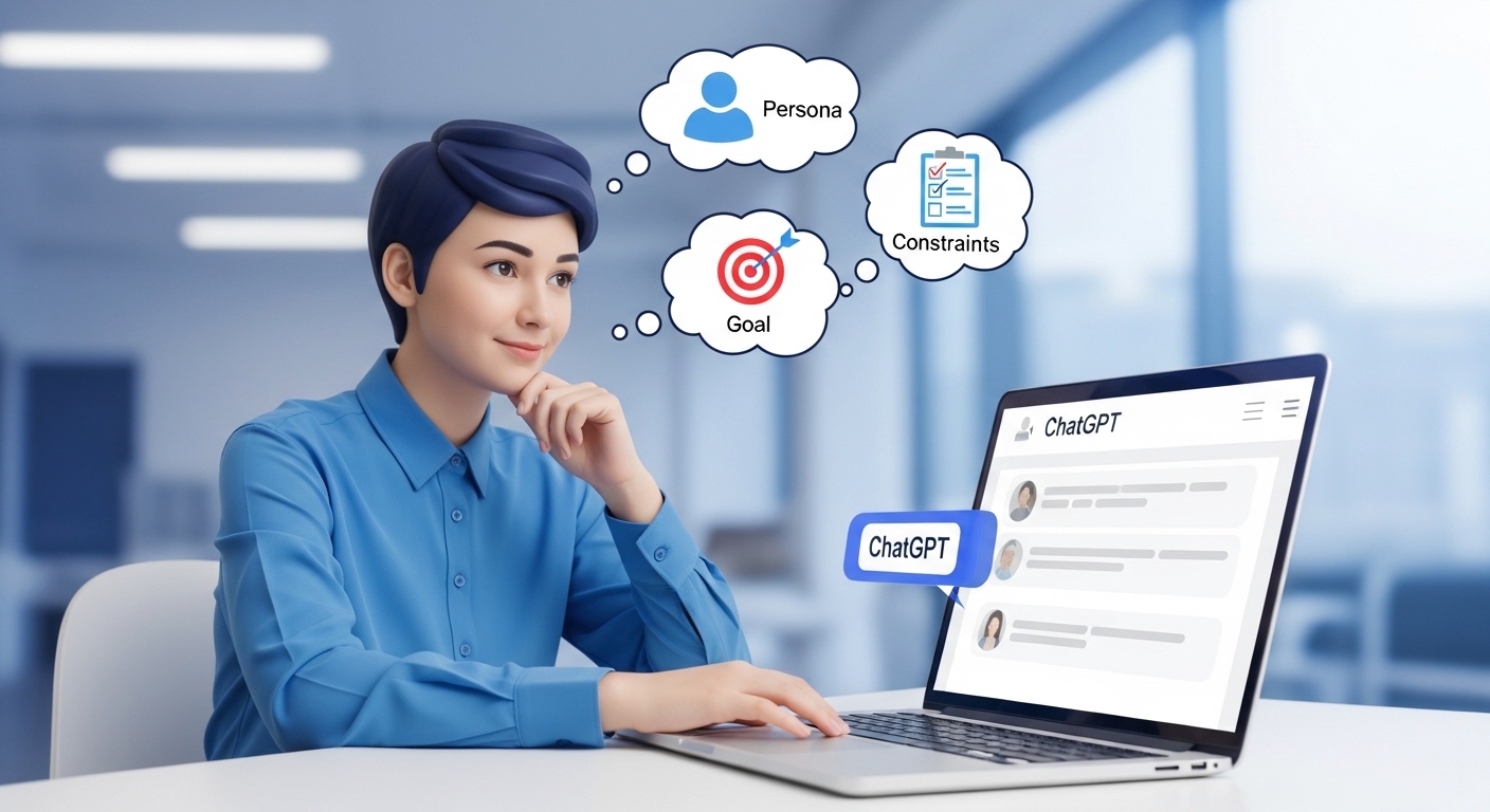 ChatGPT 질문 방법, 프롬프트 엔지니어링, 챗GPT 활용법, AI 질문 잘하는 법, 인공지능 챗봇 사용법, ChatGPT 초보 가이드, 프롬프트 작성 노하우, ChatGPT 답변 품질 향상, AI 생산성 높이기, 명확한 질문 기술