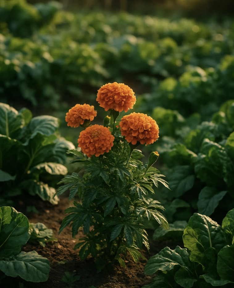 해충을 유인하는 똑똑한 희생양