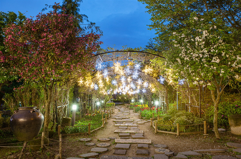 안산 식물원 매화, 카페 정보