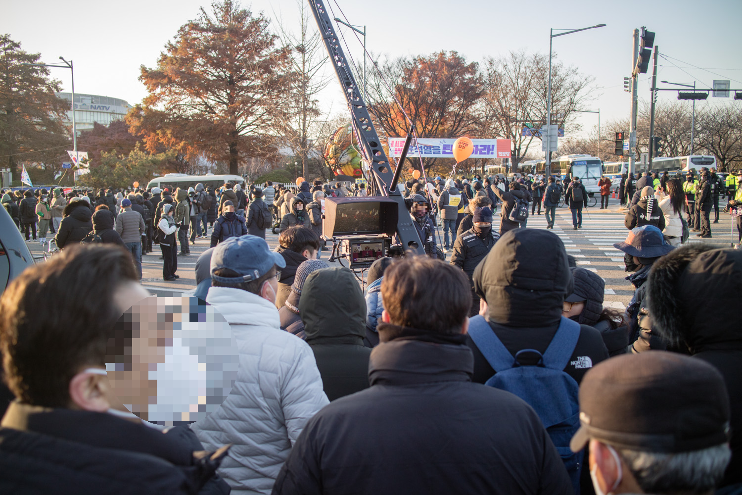 여의도 탄핵 찬성 시위