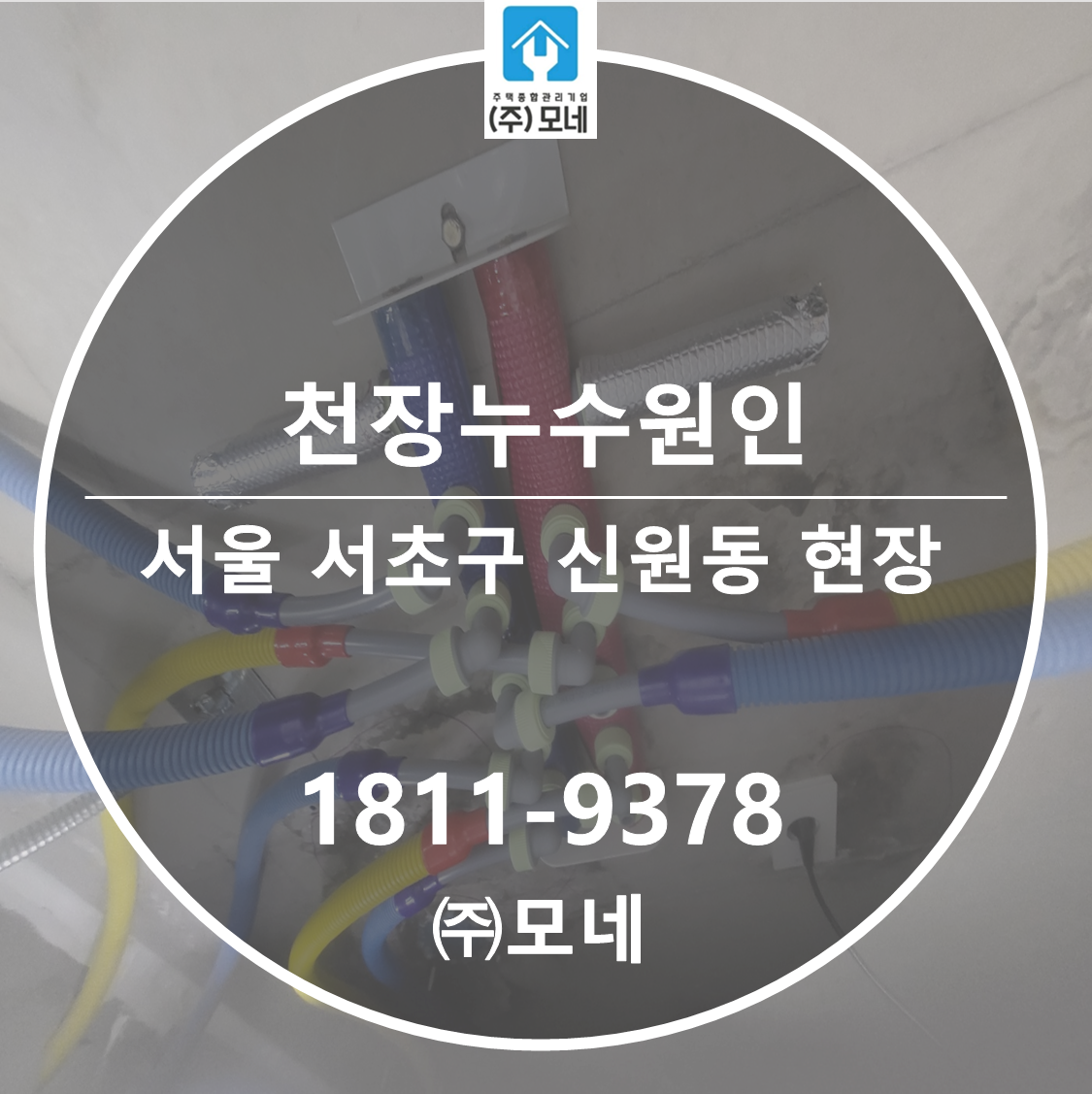 서초구 누수탐지 서울 업체 신원동 천장누수원인 3단계 진단 화장실 방수공사