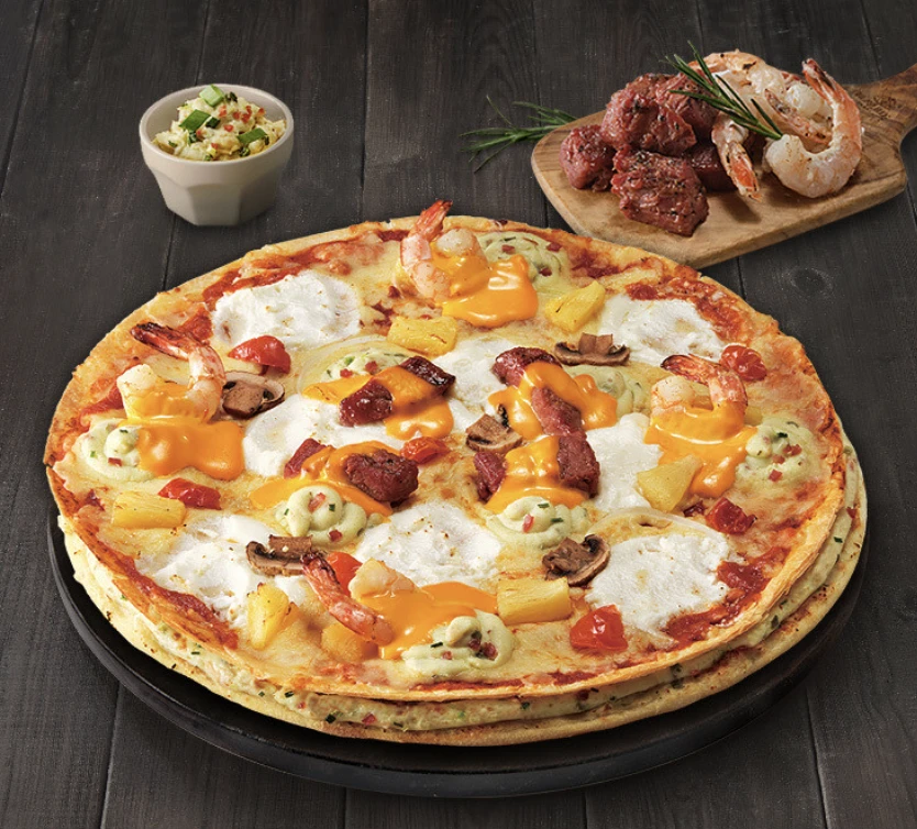 도미노피자 메뉴