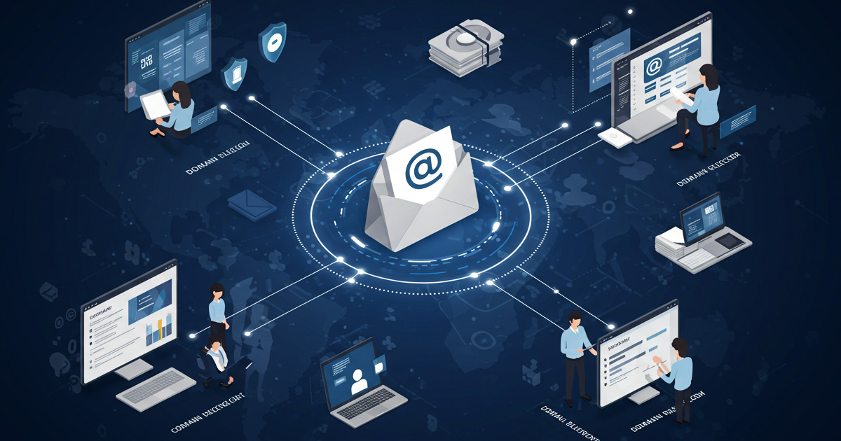 도메인 메일 주소 사용하기