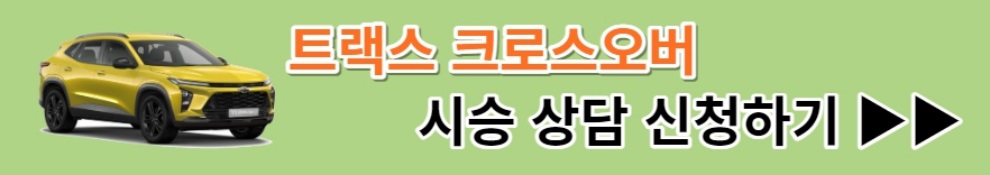 트랙스 크로스오버
